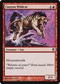 Canyon Wildcat, Duel Decks: Ajani vs. Nicol Bolas