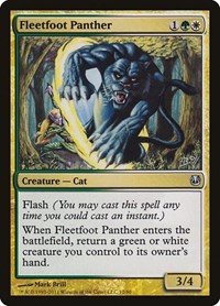 Fleetfoot Panther, Duel Decks: Ajani vs. Nicol Bolas
