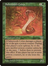 Sabertooth Cobra, Mirage
