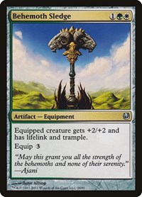 Behemoth Sledge, Duel Decks: Ajani vs. Nicol Bolas