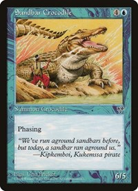 Sandbar Crocodile, Mirage
