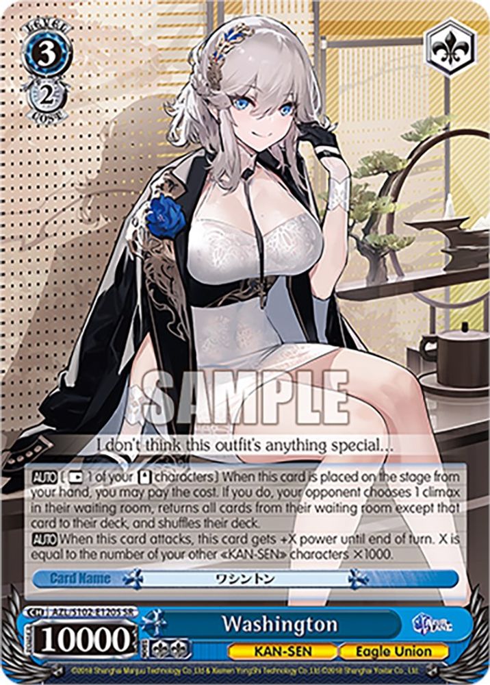 Washington (SR), Standard, front