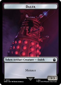 Dalek // Alien Salamander Double-Sided Token, Universes Beyond: Doctor Who