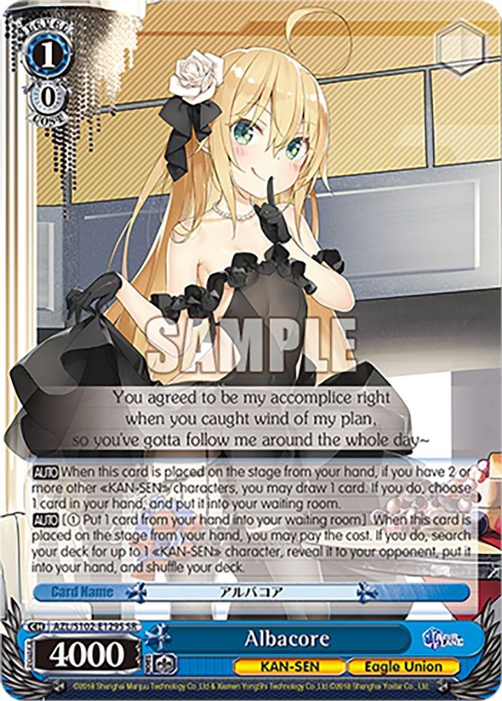 Albacore (SR), Standard, front