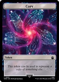 Copy // Soldier Double-Sided Token, Universes Beyond: Doctor Who