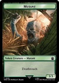 Mutant // Alien Insect Double-Sided Token, Universes Beyond: Doctor Who