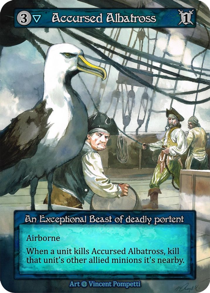 Accursed Albatross, Standard, front