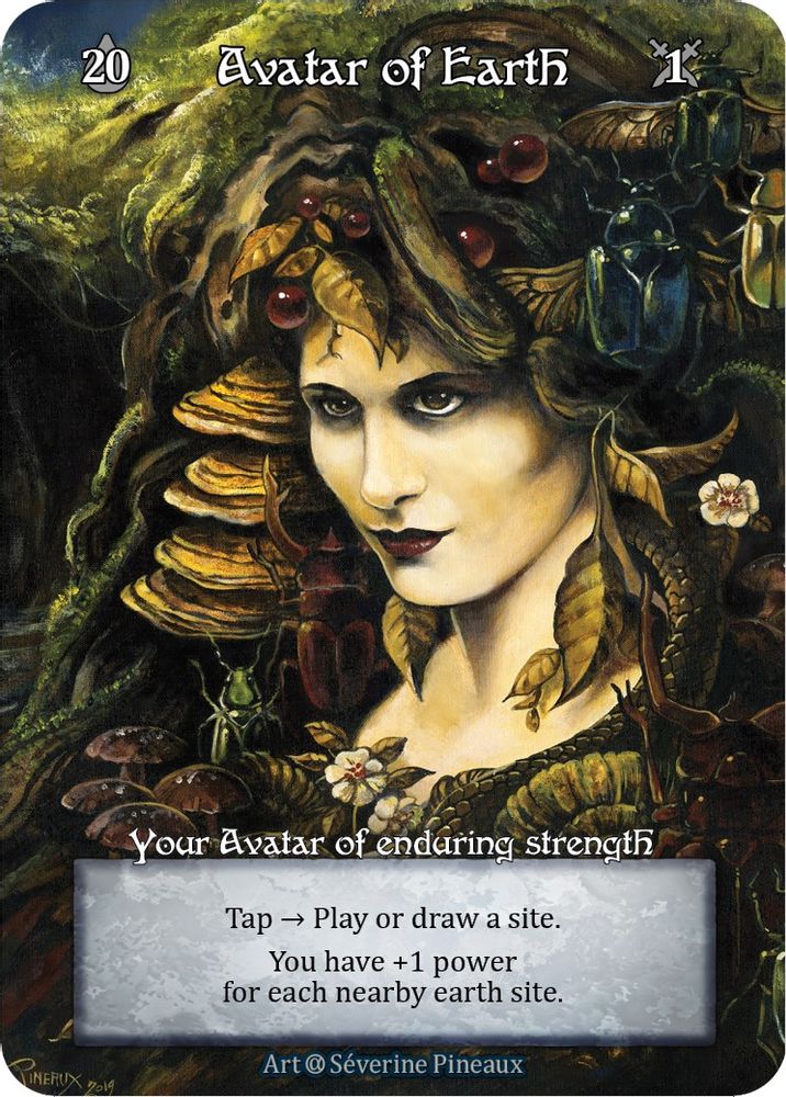 Avatar of Earth (Foil), Standard, front