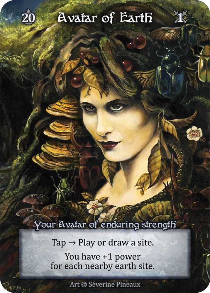 Avatar of Earth (Preconstructed Deck), Standard, front