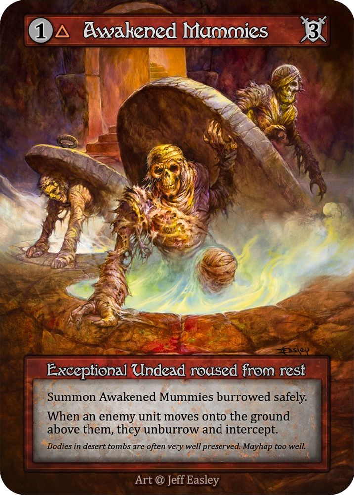 Awakened Mummies, Standard, front