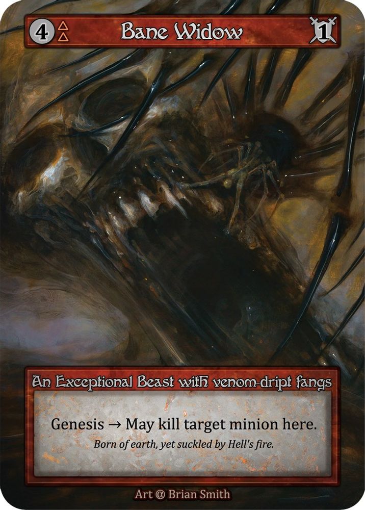 Bane Widow, Standard, front