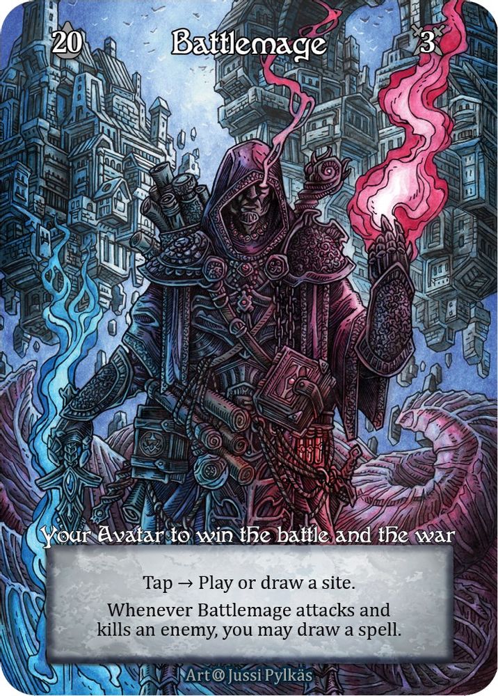 Battlemage (Foil), Foil, front