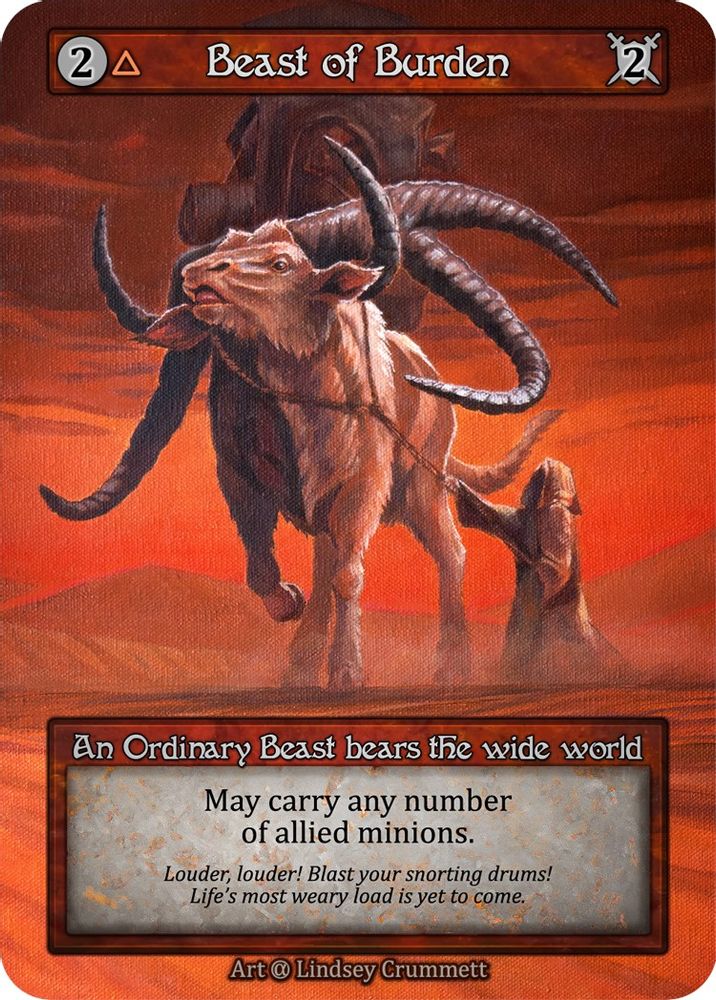 Beast of Burden, Standard, front
