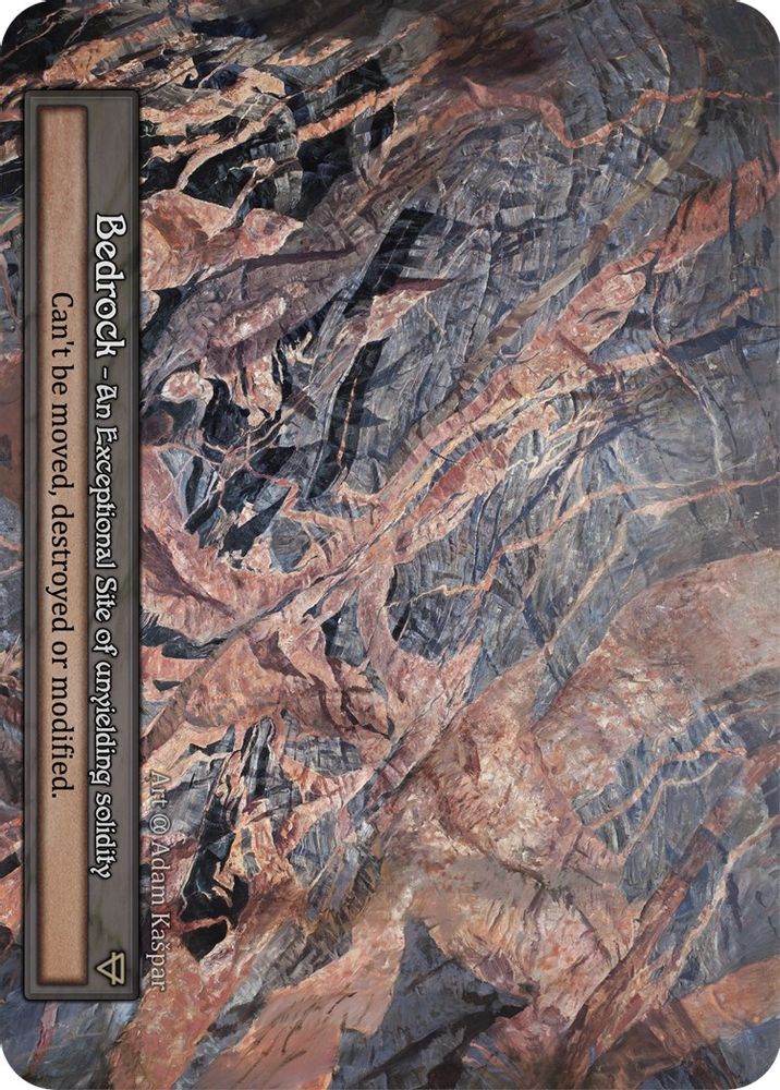 Bedrock, Standard, front