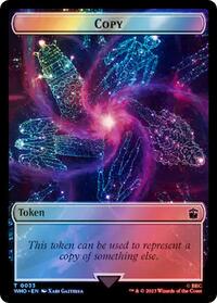 Copy // Clue (0054) Double-Sided Token (Surge Foil), Universes Beyond: Doctor Who