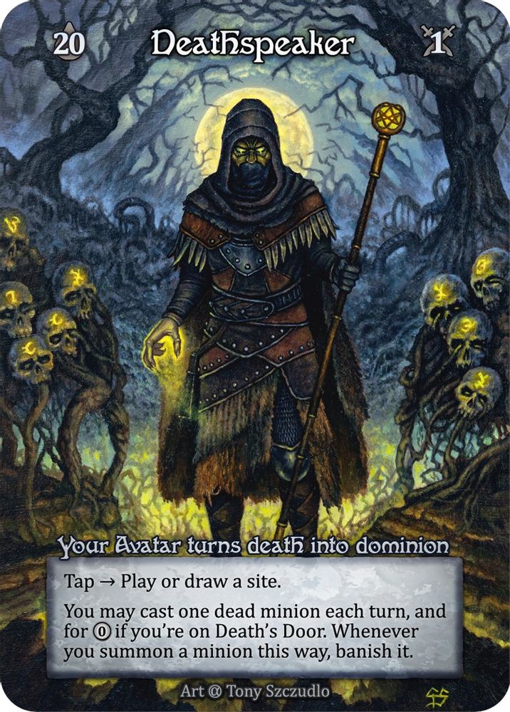 Deathspeaker, Standard, front