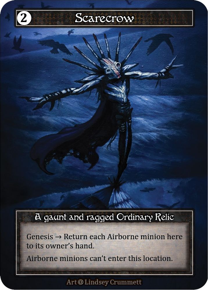 Scarecrow (Foil), Foil, front