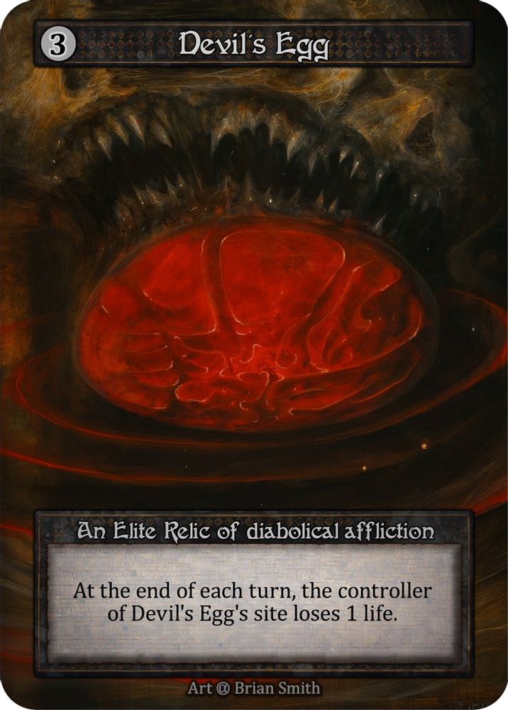 Devil's Egg, Standard, front