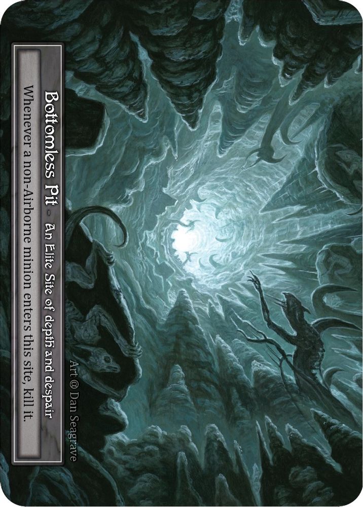 Bottomless Pit (Foil), Foil, front