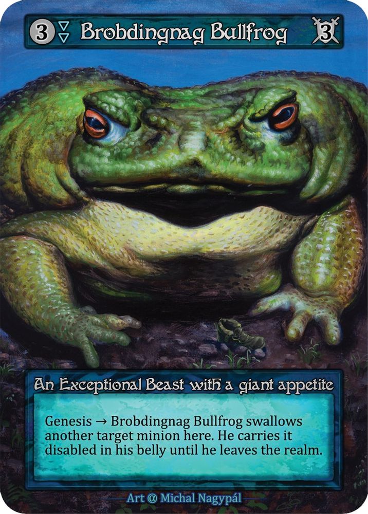 Brobdingnag Bullfrog (Preconstructed Deck), Standard, front