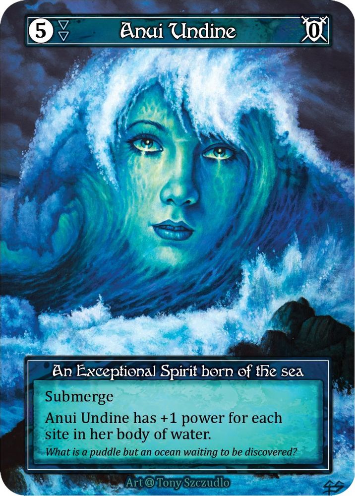 Anui Undine (Foil), Foil, front