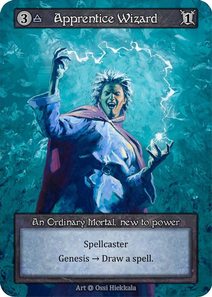 Apprentice Wizard, Standard, front