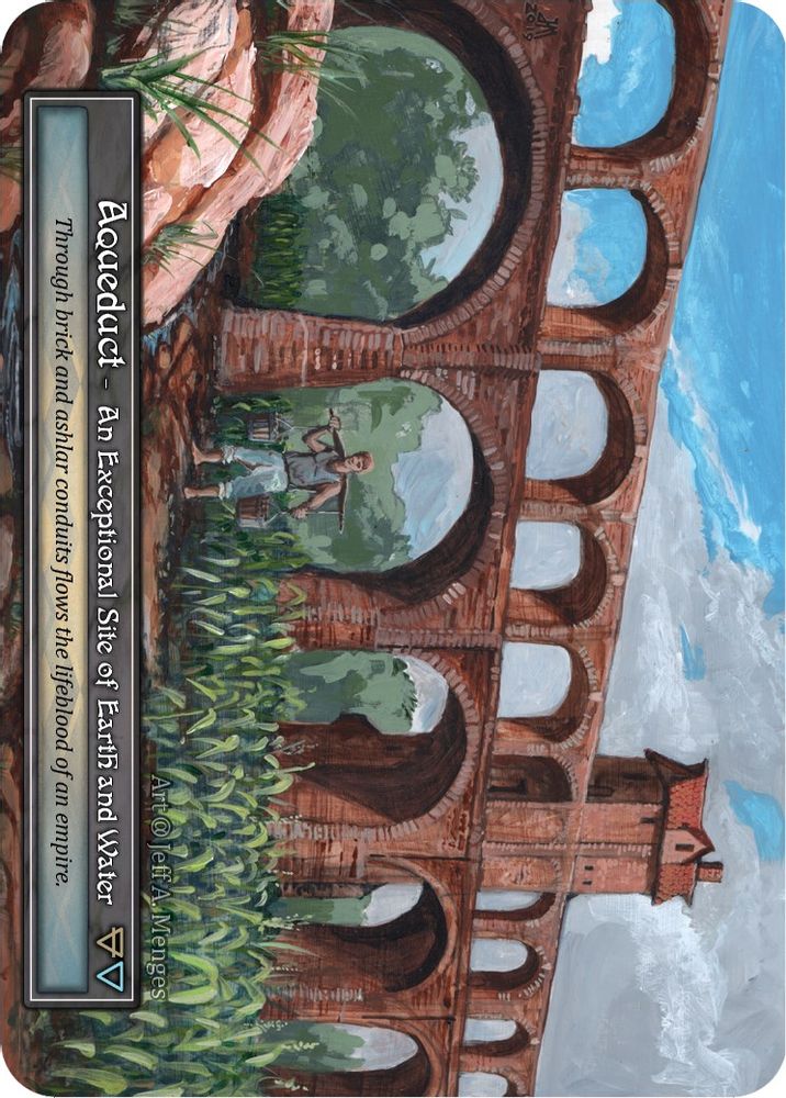 Aqueduct (Foil), Foil, front