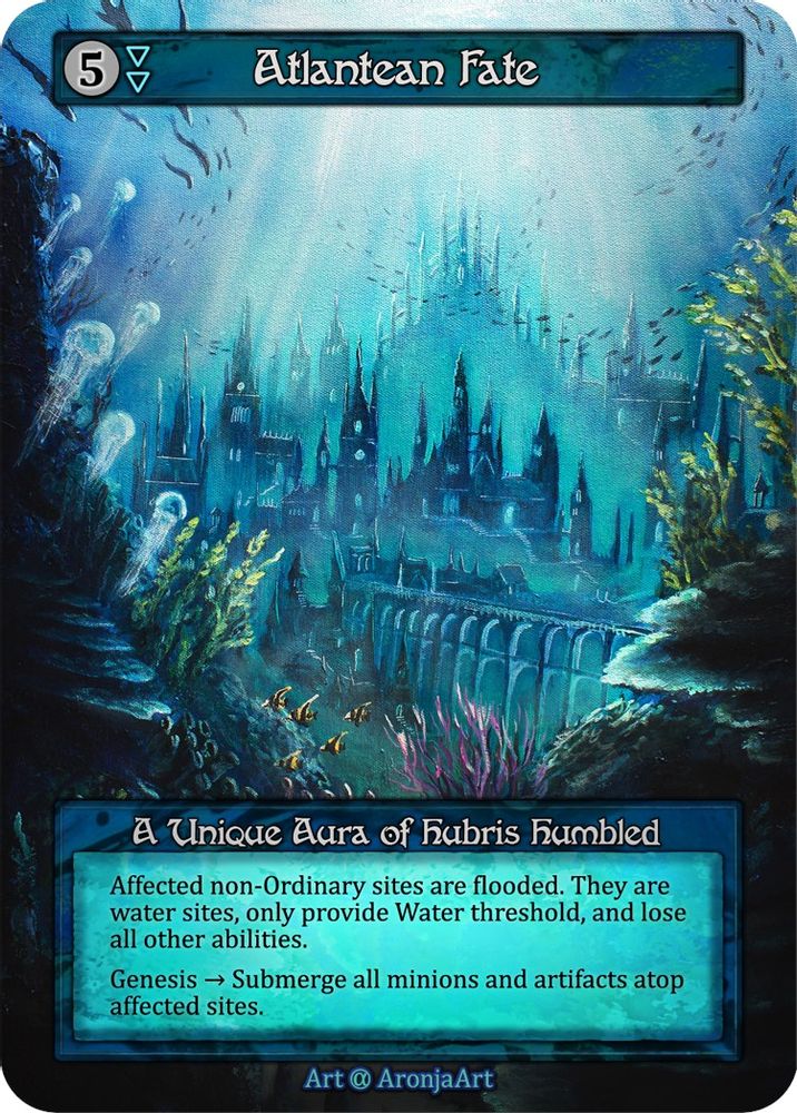 Atlantean Fate, Standard, front