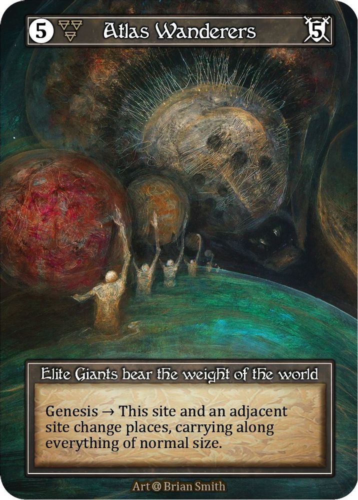Atlas Wanderers (Foil), Standard, front