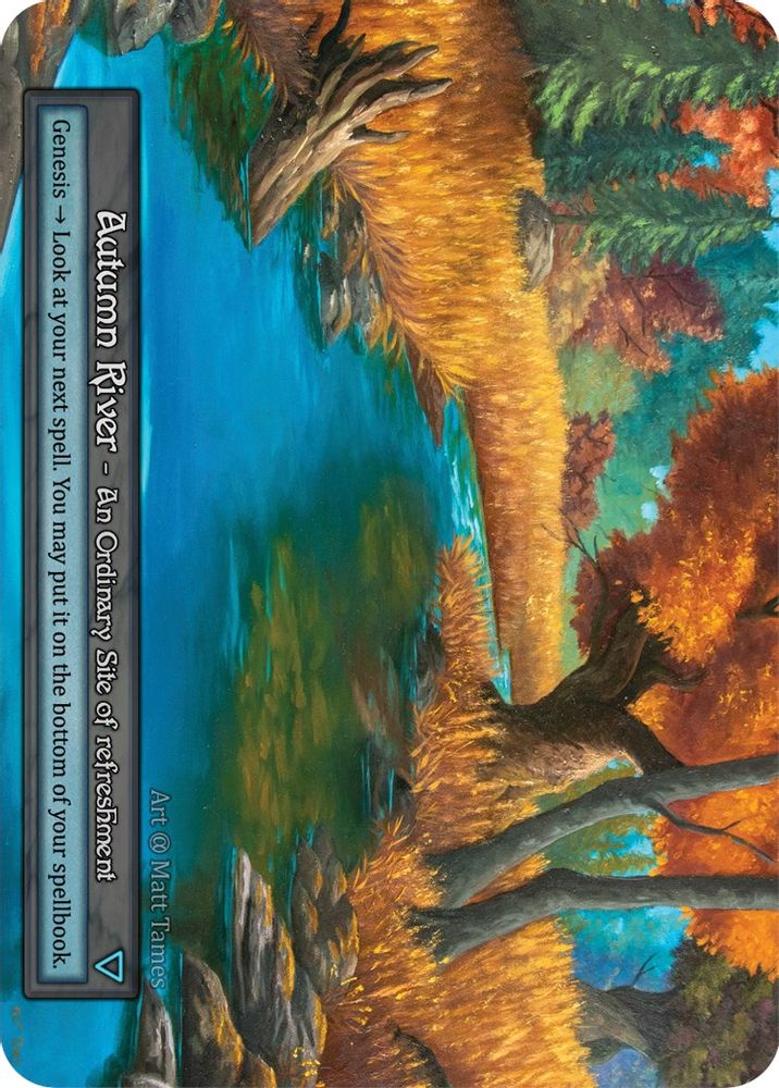 Autumn River, Standard, front