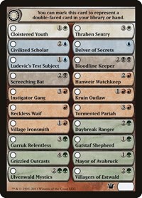 Checklist Card - Innistrad, Innistrad