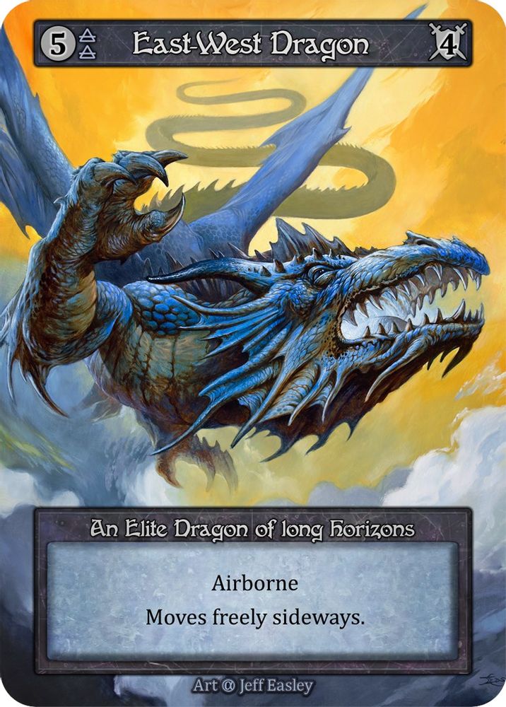 East-West Dragon, Standard, front