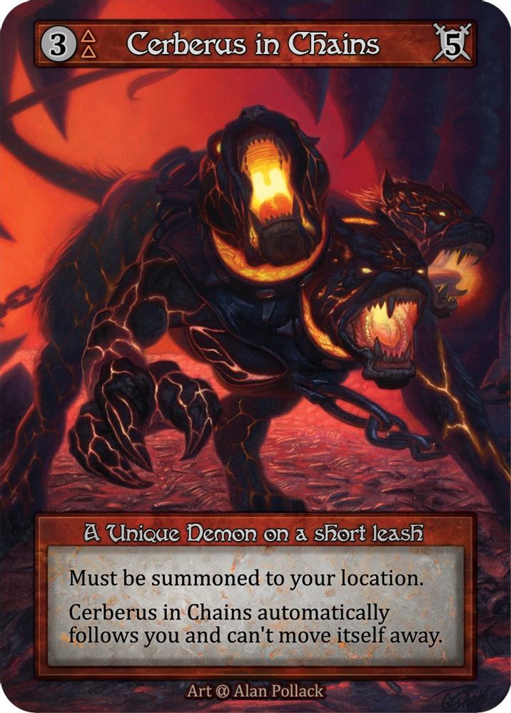 Cerberus in Chains, Standard, front