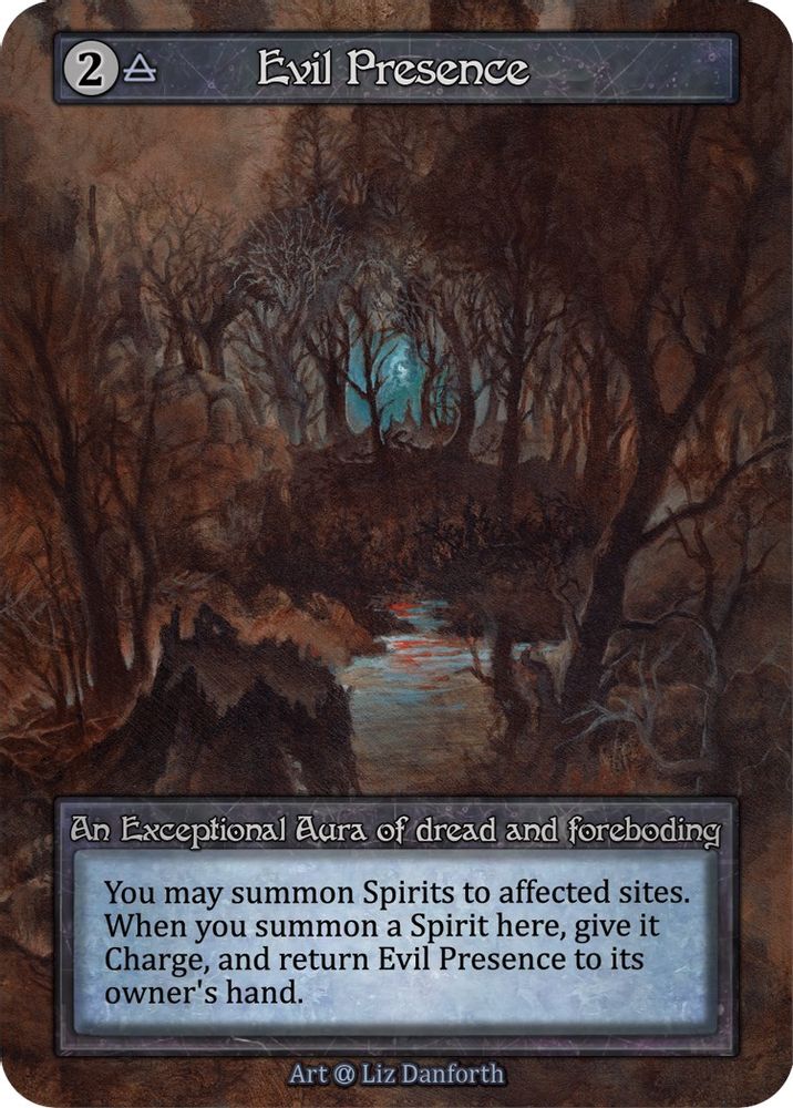 Evil Presence, Standard, front