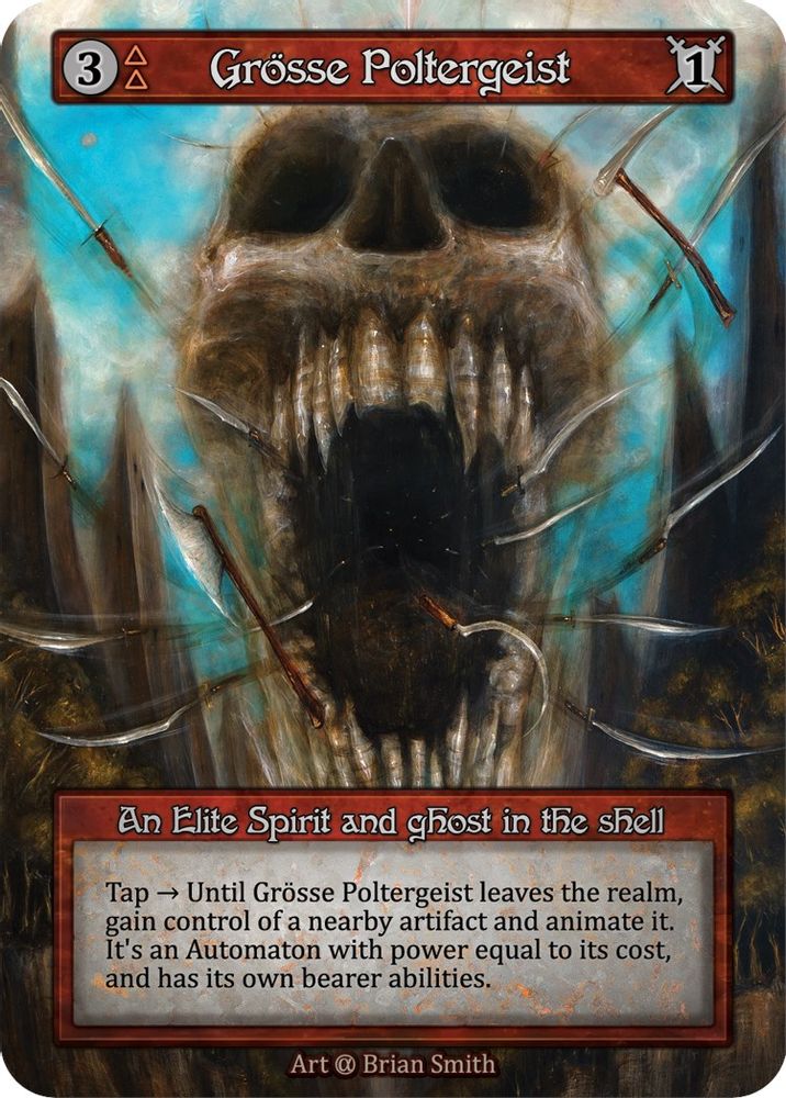 Grösse Poltergeist, Standard, front