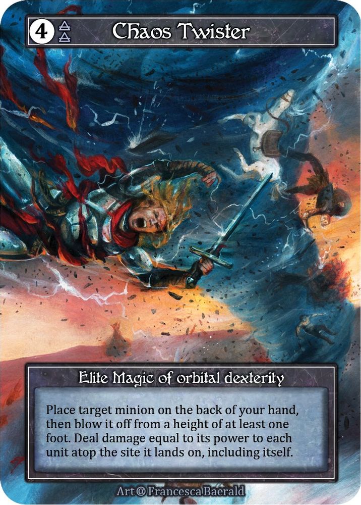 Chaos Twister (Foil), Foil, front