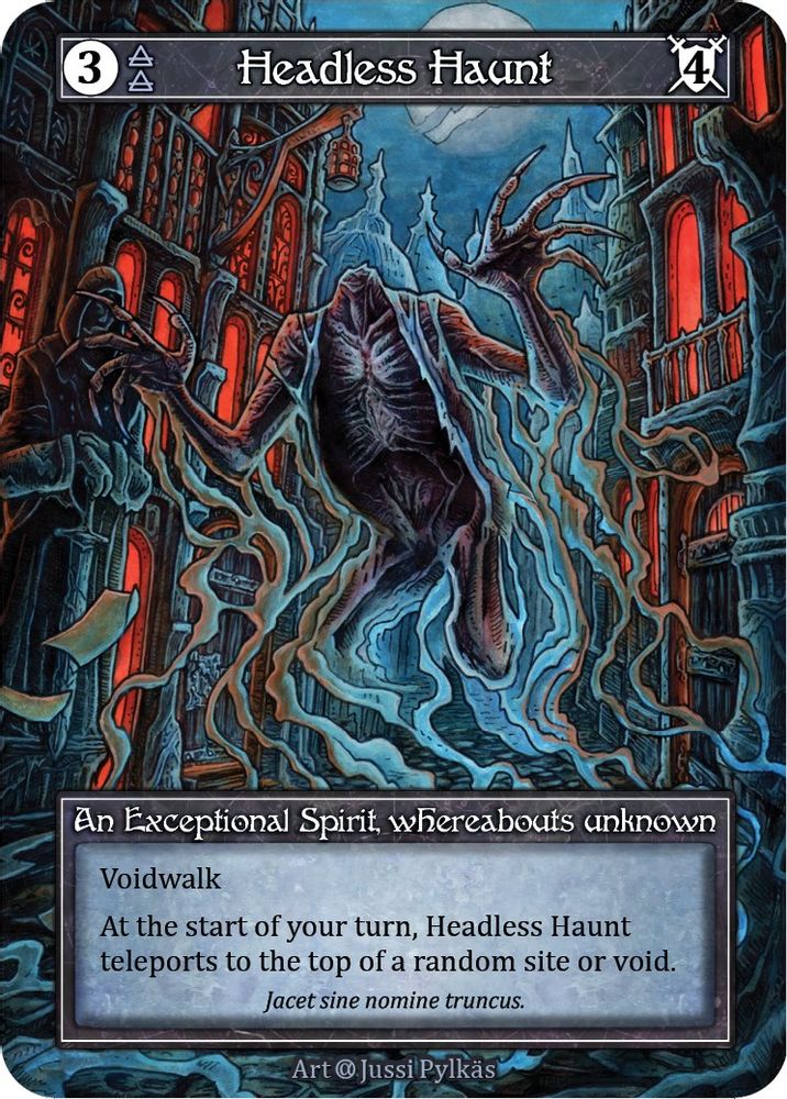 Headless Haunt (Foil), Foil, front
