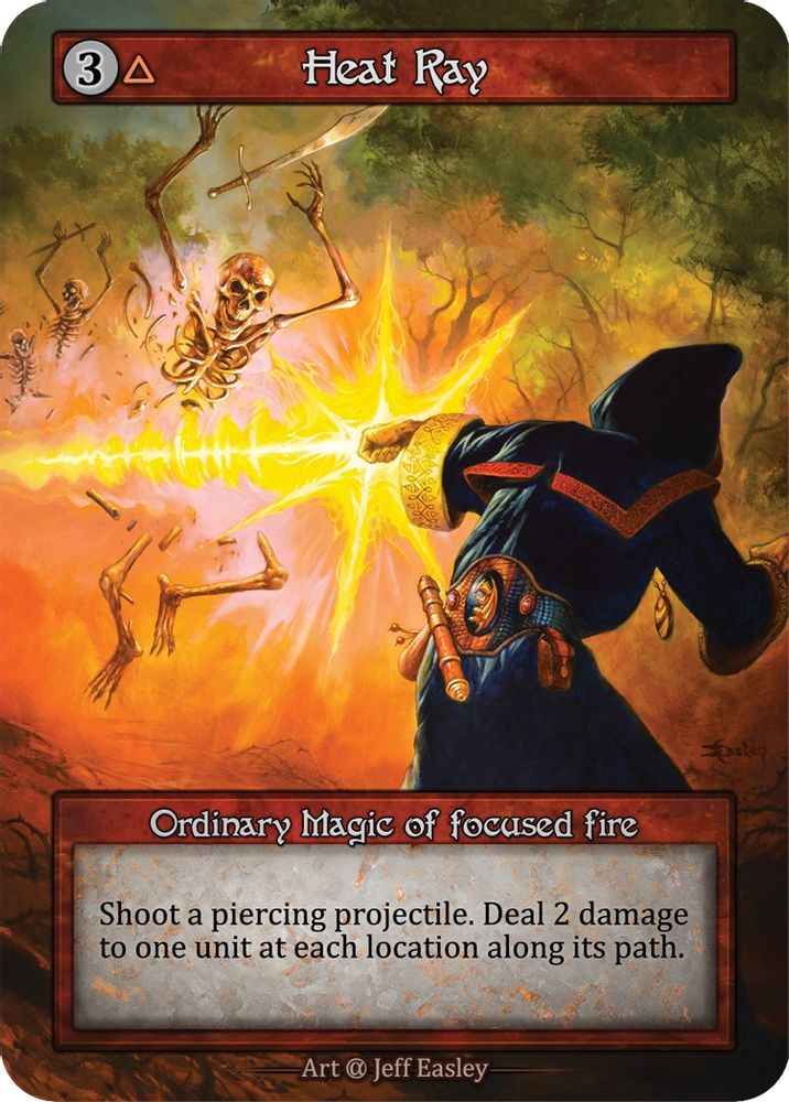 Heat Ray (Preconstructed Deck), Standard, front