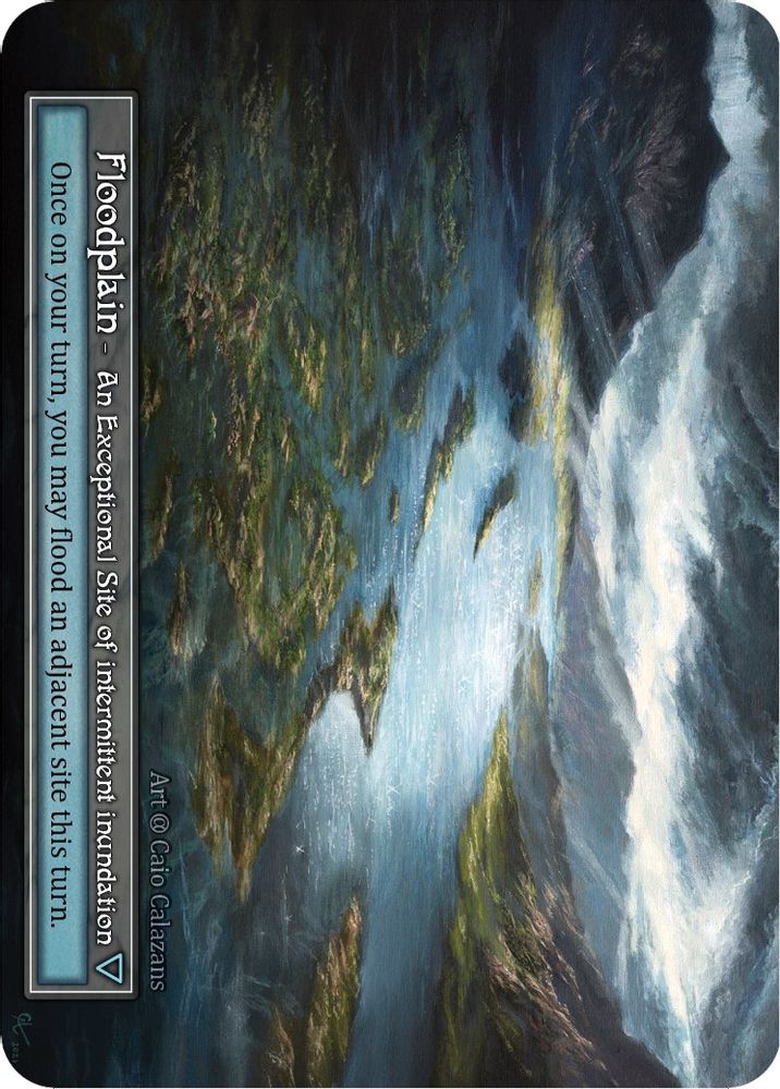 Floodplain (Foil), Foil, front