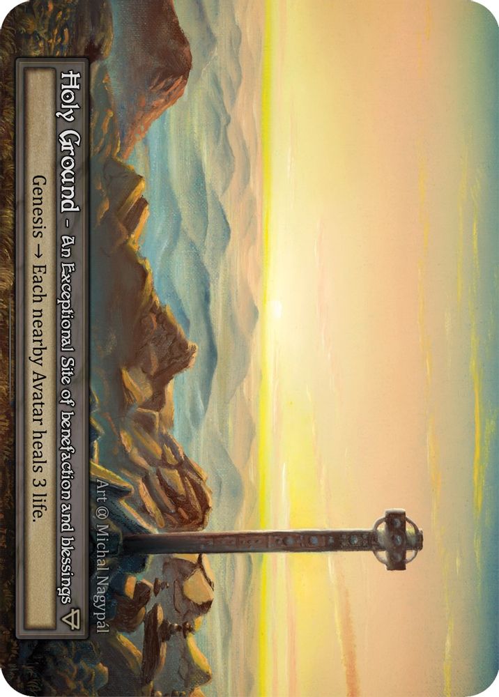 Holy Ground (Preconstructed Deck), Standard, front