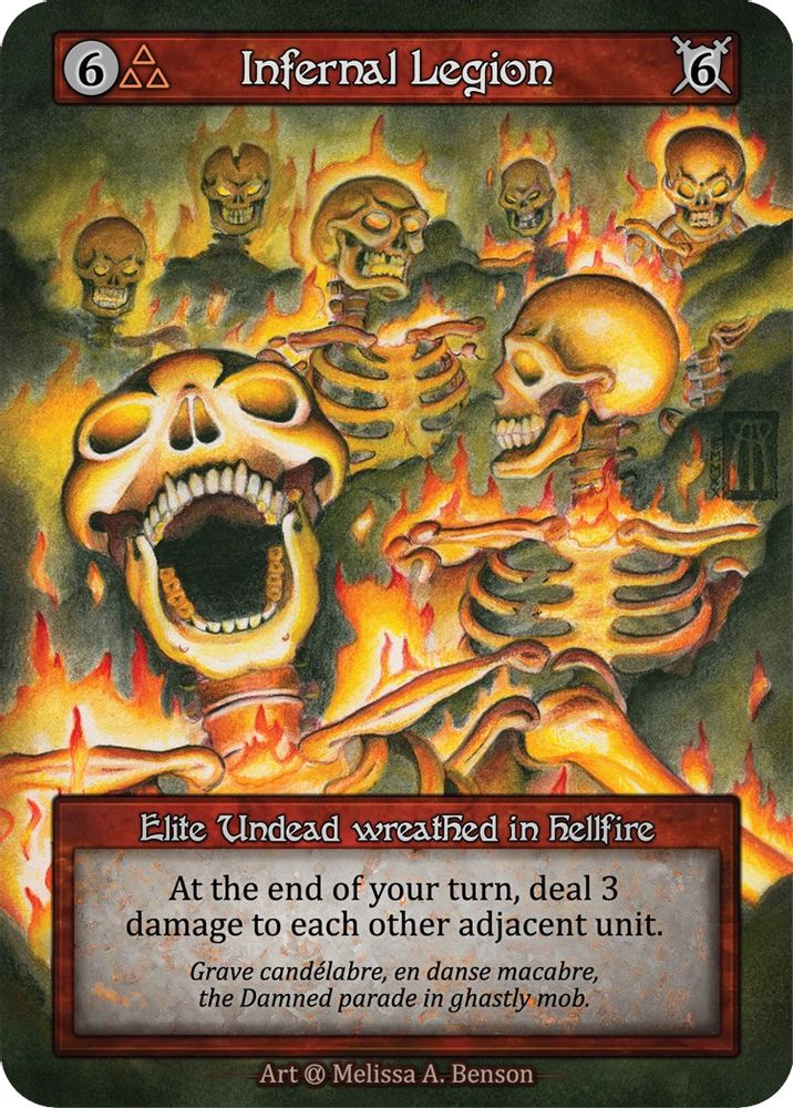 Infernal Legion (Preconstructed Deck), Standard, front