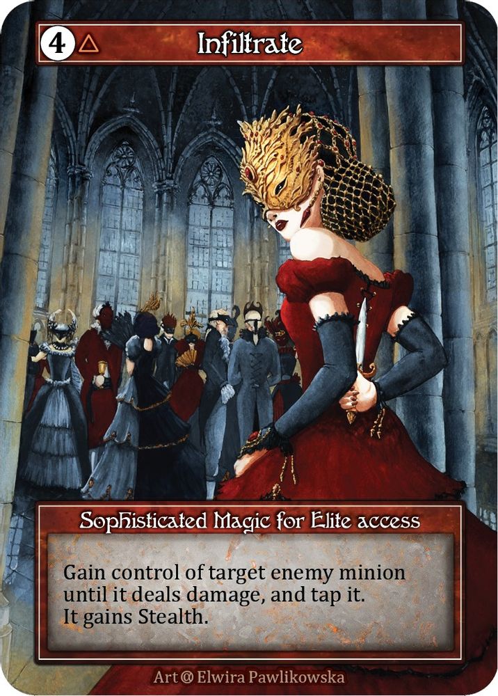 Infiltrate (Foil), Foil, front