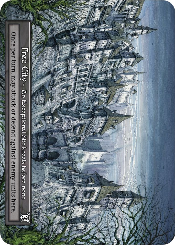 Free City (Foil), Foil, front