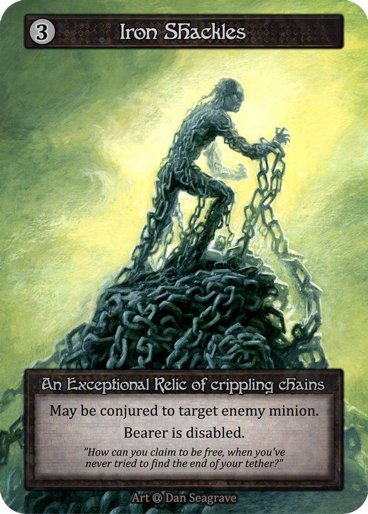 Iron Shackles, Standard, front