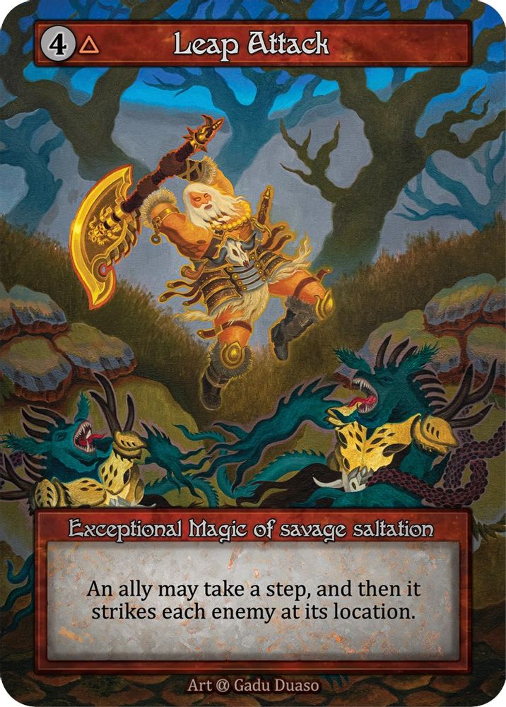 Leap Attack, Standard, front