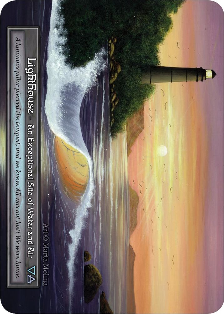 Lighthouse (Foil), Foil, front