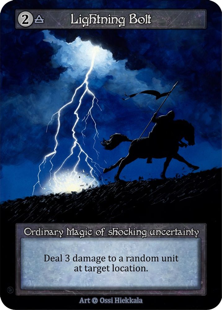 Lightning Bolt, Standard, front