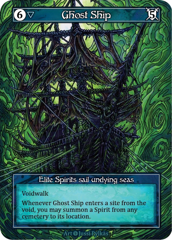 Ghost Ship (Foil), Foil, front