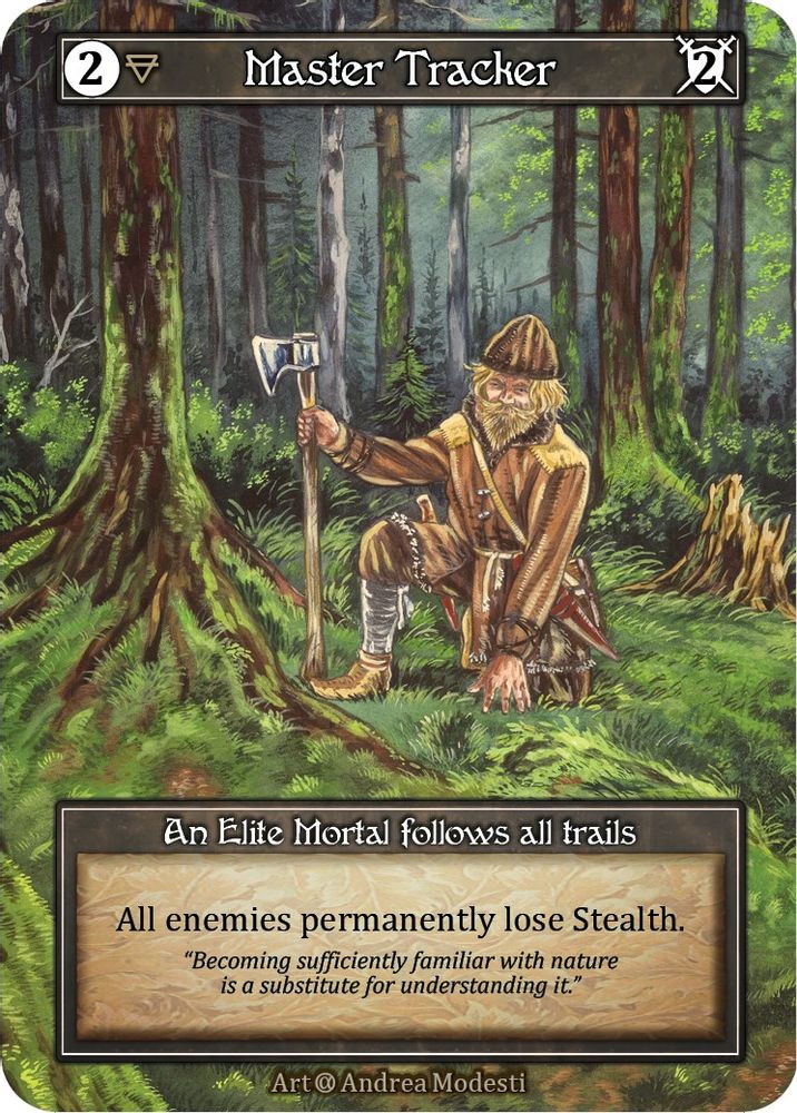 Master Tracker (Foil), Foil, front