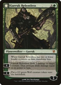 Garruk Relentless, Innistrad